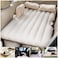 Generic Car Travel Bed 138 * 85 * 45cm SUV Air Mattresses Car Inflatable Travel Bed For Camping Children Rear Double Adjustable Sleeping Pad Airbed Seat Cover Cushion Flocking Cloth