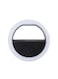 Generic - Portable Clip-On Mini LED Ring Black/White