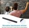Generic 45 X 200cm Chalk Board Blackboard Stickers Removable Vinyl Draw Blackboard Wall Art Decoration Sticker For Kids Room