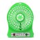 Generic-LED Light Fan Electric Air Cooler Mini Desk USB Fan Fashion Hobbies Desk Personal Fan 3 Speed Mode Flexible Ventilator Bed Office Portable Rotating Mute Stroller Car Laptop Table Home