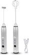 Aobida Milk Frother Generic Handheld 3-Speed Adjustable For Latte Coffee Cappuccino, Kitdine Egg Mixer With 2 Whisks, Mini Blender And Foamer Perfect For Hot Chocolate