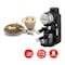 Daewoo DES-4840 - Coffee Machine, Barista Pump Espresso And Cappuccino Maker, Ground Coffee, Milk Frother For Espresso/Cappuccino /Latte, Black - 2 Years Warranty