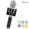 Generic-WS-858 Portable Wireless Karaoke Microphone Handheld Cellphone Karaoke Player Built-in BT HIFI Speaker Selfie 3-in-1 Rechargeable Li-battery Karaoke KTV MIC Machine