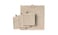 Washcloth, light beige30x30 cm,4pack