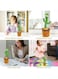 Xiuwoo Electric Dancing, Singing, Recording Cactus Plush Toy With 60 English Songs For Kids