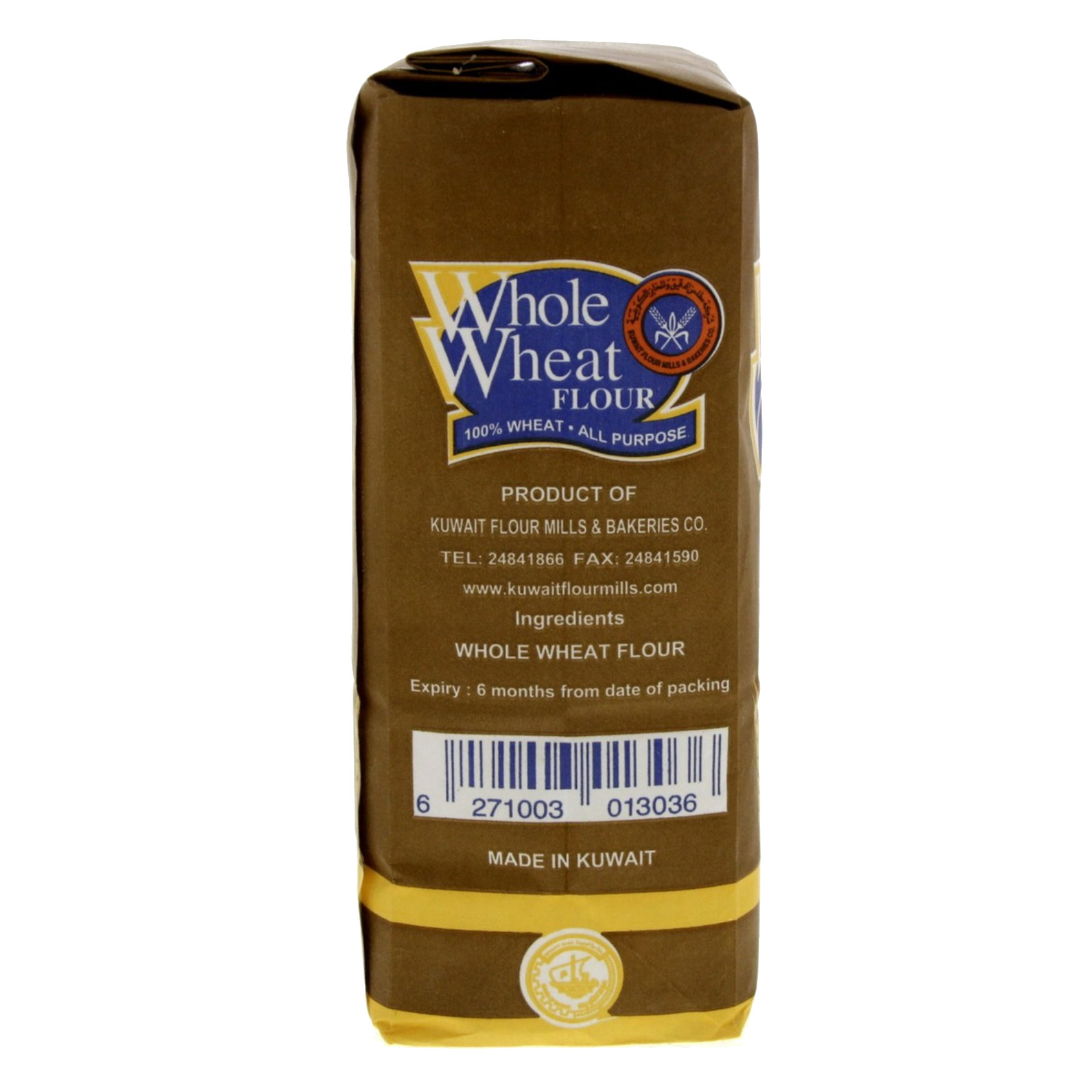 Kuwait Flour Mills And Bakeries Company All Purpose Whole Wheat Flour 1kg