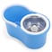 Generic Magic Mop With Bucket 360 Rotating Spin - Blue