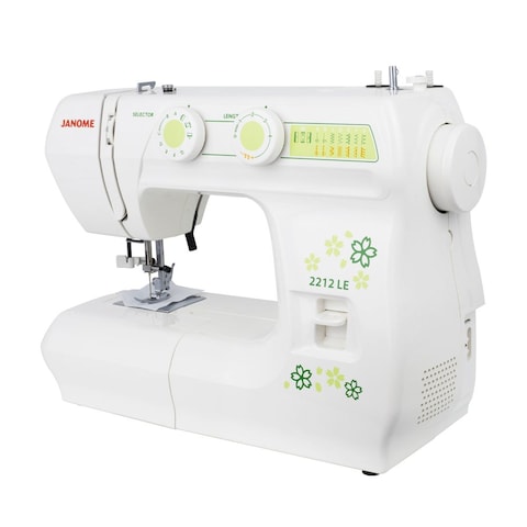 Janome 2212 Le Sewing Machine With Cover