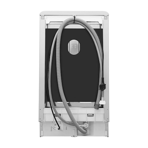 Indesit Freestanding Dishwasher - 10 Place Settings - Silver - DSFE-1B10S