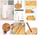 Lavish 30 cm Long Solid Bamboo Wooden Tissue And Paper Towel Roll Holder Round Base [1-Unit]