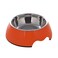 Nutrapet Melamine Round Bowl Orange S: 14*4.5 cms 160/Ml5.4Oz