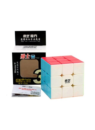 Generic - 6-color Frosted Surface Rubiks Cube Toy