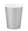 Party Time 24-Piece Silver Poly Paper Hot And Cold Paper Cups 9ounce