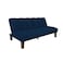 In House Sana 2 In 1 Sofabed Velvet Upholstered - Dark Blue