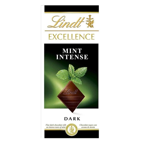 Lindt Excellence Mint Intense Dark Chocolate 100g