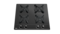 TEKA Built-in 60 cm 4 Burner Gas on Glass Hob With Auto Ignition GBC 6400