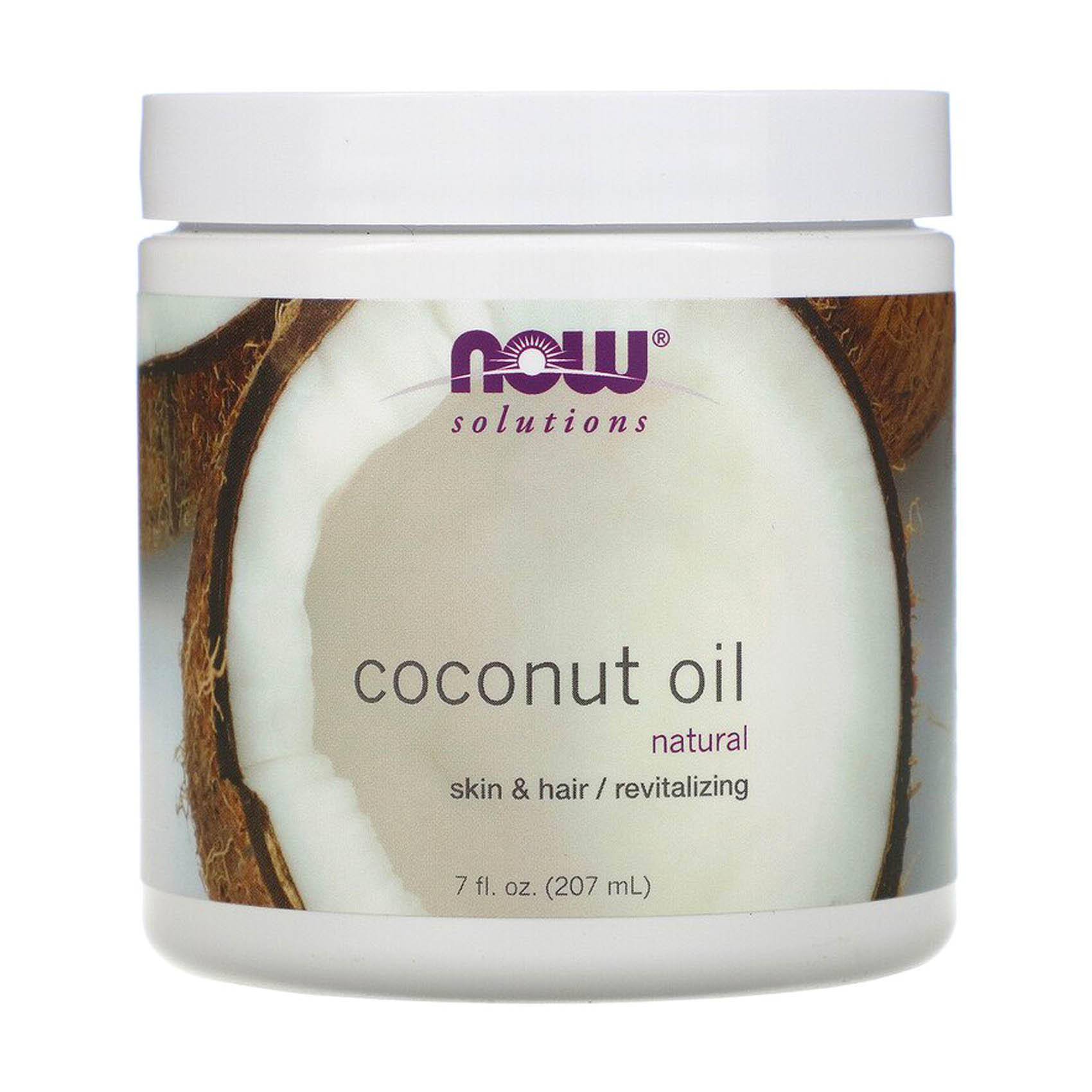 Now Solutions Coconut Oil White 207ml