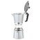 Decdeal - 6-Cup Aluminum Espresso Percolator Coffee Stovetop Maker Mocha Pot for Use on Cooker Gas Stove Electrothermal Furnace
