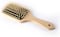 Generic Bliss- Cecilia Wooden Paddle Hair Brush Wooden Hairbrush For A Tangle-Free, Smooth Hair Cushion Airbag Hair Care Massage Tool