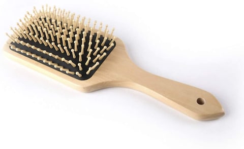 Generic Bliss- Cecilia Wooden Paddle Hair Brush Wooden Hairbrush For A Tangle-Free, Smooth Hair Cushion Airbag Hair Care Massage Tool