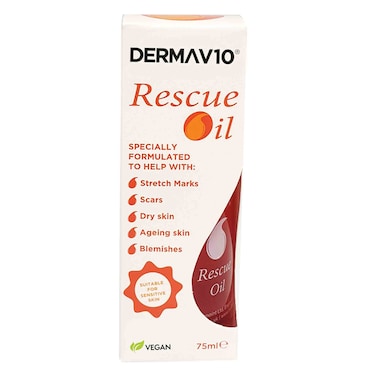 DermaV10 Rescue Oil 75ml