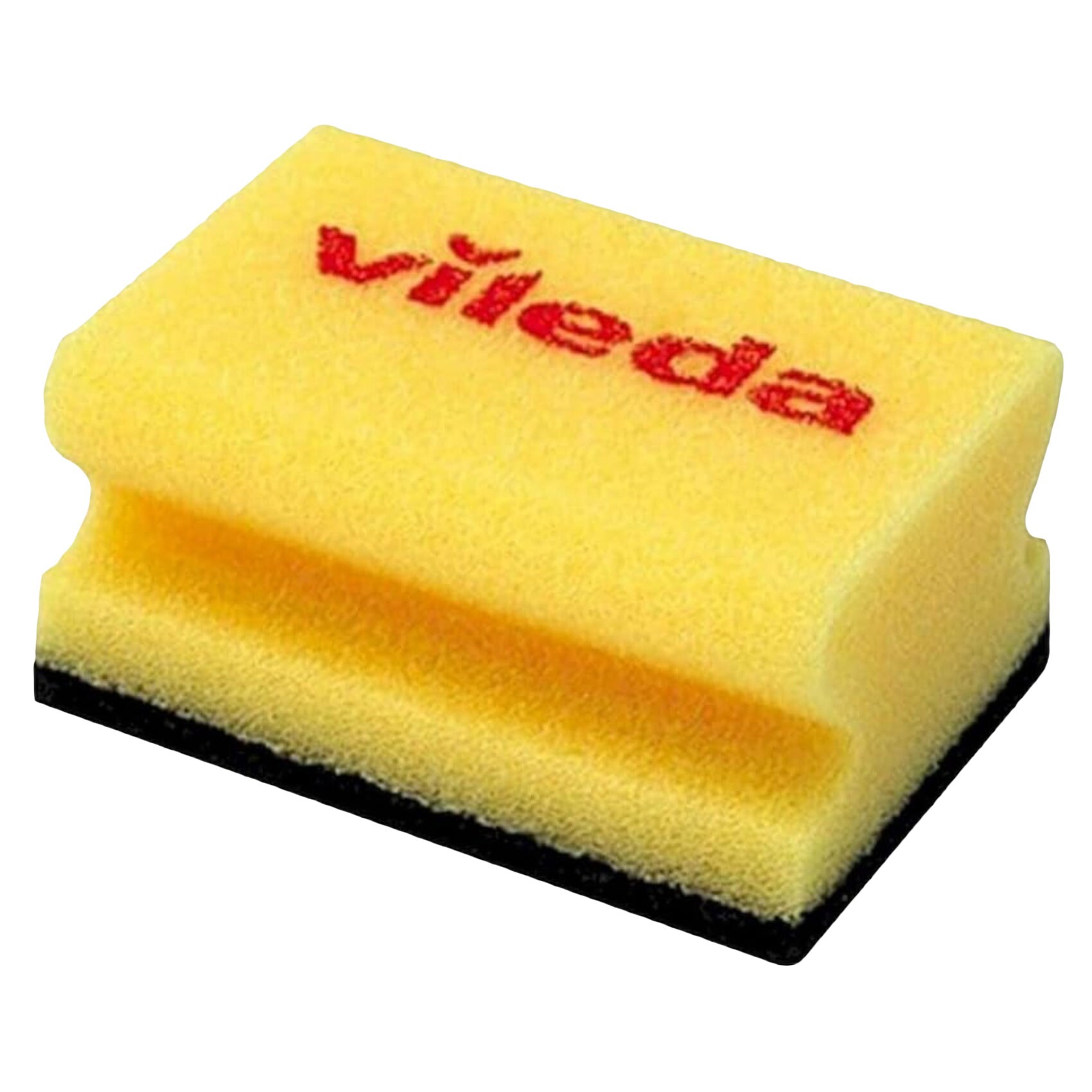 Vileda Glitzi Crystal Scourer Sponge 6+3 Pc, Antibacterial, Long Lasting, Hygienic - Yellow And Black (6+3) Pc Per Pack) product thumbnail 2