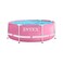 Intex Metal Frame Pool Set - Pink - 244x76 cm