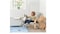 Children's armchair, birch veneer/Knisa light beige