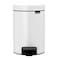 Brabantia NewIcon Pedal Bin White 5L