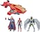 Marvel Spider Man Spider Escape Jet, 6 Inch Scale Spider Man, Doctor Strange, and Marvel's Vulture, 4 Projectiles, Ages 4 and Up, Multicolor, F4434, NWH INTEGRATED SUIT JET AND 6IN FIG
