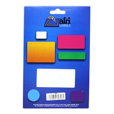 AFRI SELF ADHESIVE LABEL WHITE K38