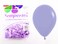 Sempertex 50pcs, 12'' Round Balloons, pastel matte lilac latex balloons