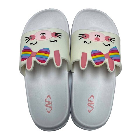 Al Nasser 950252 Slipper for Girls - White - Size 30