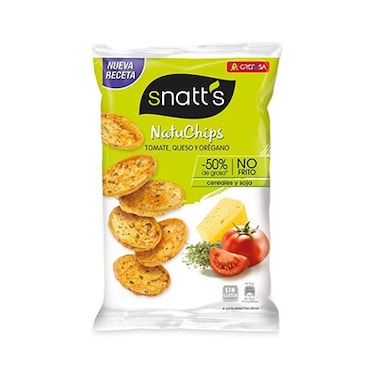 Snatts Snack Tomato and Oregano Gluten Free 75GR