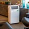 Geepas Portable Air Conditioner, Remote Control, GACP1216CU, 24hrs Timer, 3 Speed Choices, Digital Display Cooler With 0.4L Water Tank, 1 Year Manufaturer Warranty