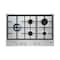 Zanussi Built-In Gas Hob - 5 Burners - Stainless Steel - ZGH76534XS