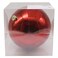 Christmas Plated Hanging Decoration Ball 20cm Red