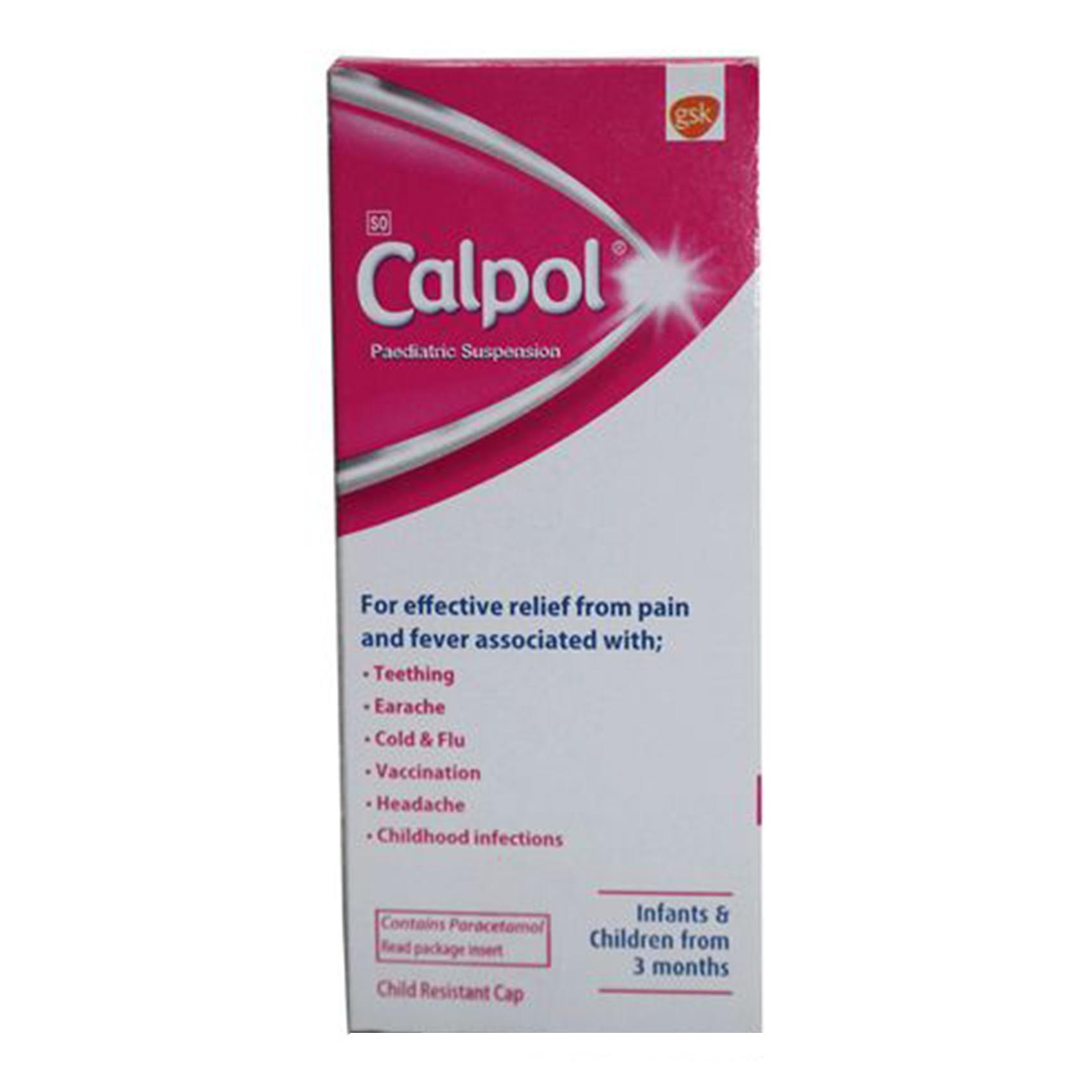Calpol Suspension 100Ml Online | Carrefour Kenya