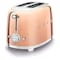 Smeg 50&#39;s Style Toaster 950W TSF01RGUK Rose Gold