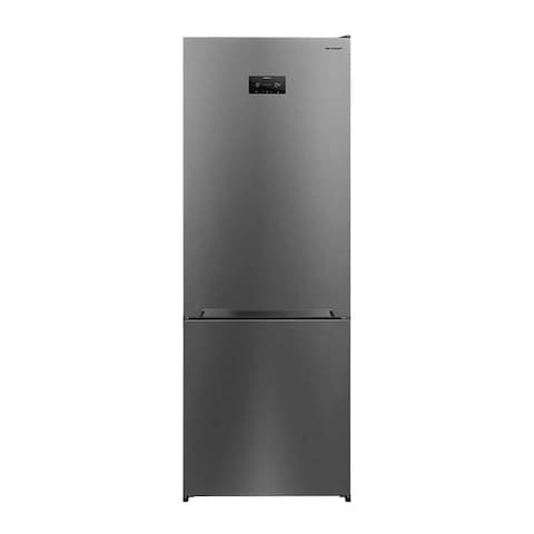 ثلاجة  شارب SJ-BG615-SS نوفروست - 468 لتر - فضي  