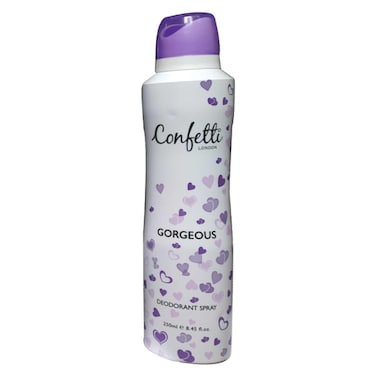 Confetti London Gorgeous Deodorant Spray 250ml