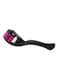 Derma Roller - Titanium Micro Needles Roller Black/Pink 1.5millimeter