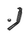 Generic - Handheld L-Shaped Gimbal Expansion Bracket With 2-Hot Shoe Mount Black