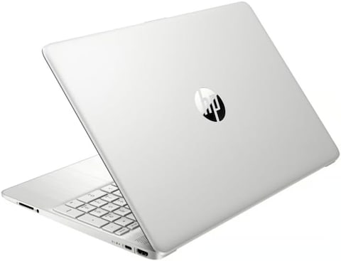HP Laptop 15S-FQ5141NE, Intel Core i3-1215U, 4GB RAM, 256GB SSD, Windows 11, 15.6&quot;, Natural Silver, English-Arabic Key Board-International Version