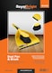Royalford Dustpan With Brush-Rf11193 Dustpan With Brush With Durable Stiff Bristles And Comfortable Grip Multi-Purpose Highly Durable, Light-Weight And Elegant Design Black And Yellow
