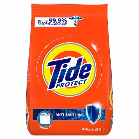 Tide Protect Semi-Automatic Antibacterial Laundry Detergent 4.5kg&nbsp;