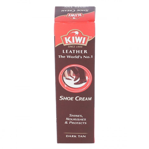 Kiwi Shoe Cream Dark Tan 45ml