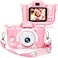 Conbo Kids Camera For Girls, Conbo Digital Dual Camera, 2" Ips Screen HD 1080P Shockproof Children Video Camera Camcorder For Age 3, 14 Years Old Girls Boys Christmas Birthday Party, Pink