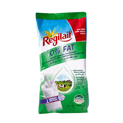 Regilait Instant Skimmed Powder Milk 0% Fat 400GR