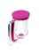 Generic Cake Batter Dispenser Clear/Pink 900Ml